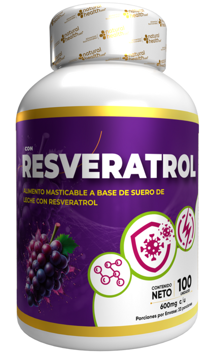 RESVERATROL 600mg x 100 Unidades